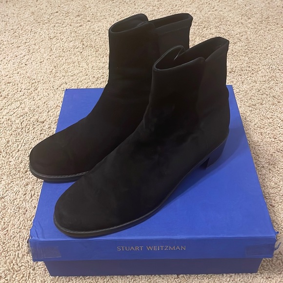 Stuart Weitzman Suede EasyOn Reserve Size 9 - Picture 2 of 9